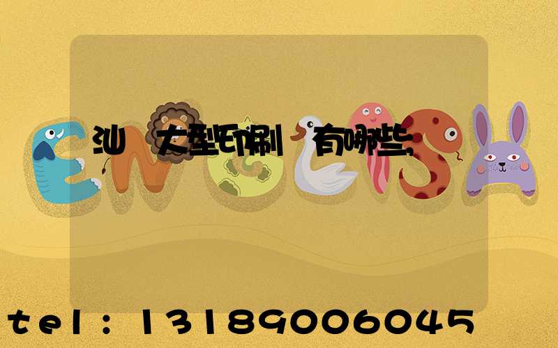 汕頭大型印刷廠有哪些