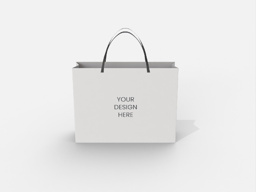 手提紙袋 - 手提購物袋紙袋包裝設(shè)計(jì)結(jié)構(gòu)圖